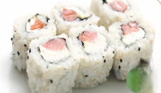 19. 8 California saumon fromage