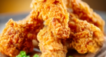 34. Aile de poulet croustillant, 3 pièces