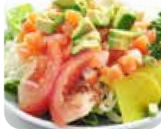 10 Salade saumon avocat