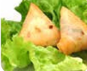 14 Samoussa boeuf, 4 pièces