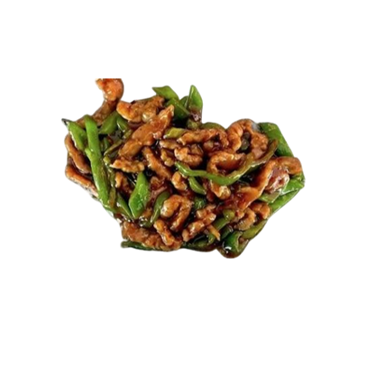 57a. Ternera con pimiento verde