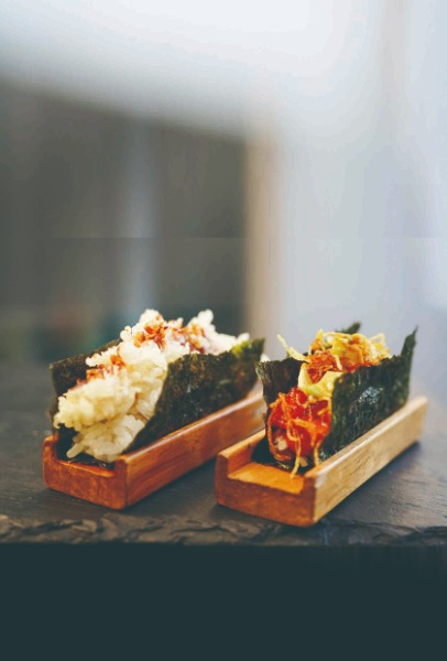 ST3. Sushi Tacos Tempura