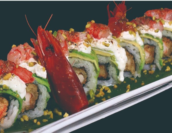 U30. Ebi burrata maki