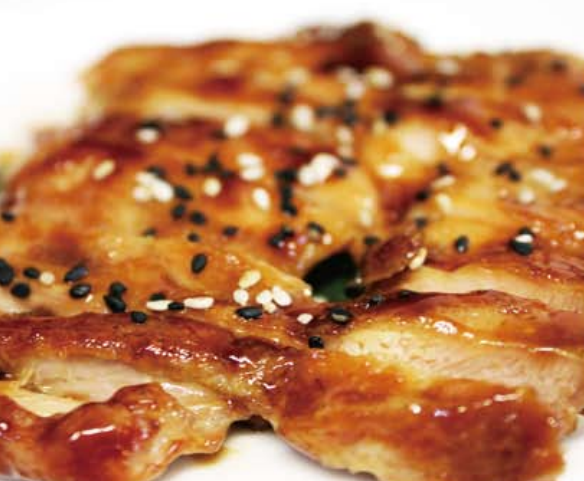 57. Pollo grigliato con salsa teriyaki