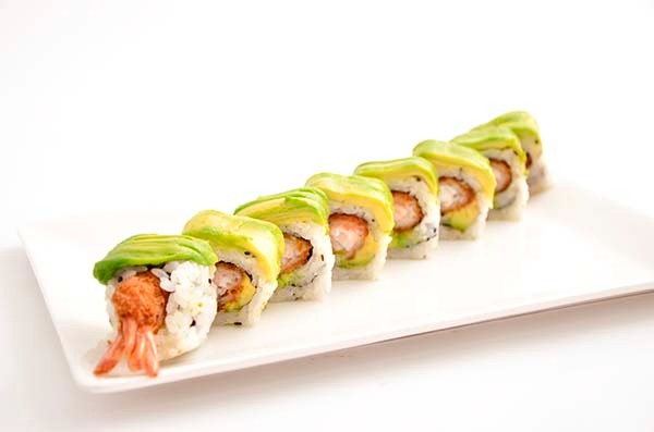 R1. Dragon roll (8 pièces)