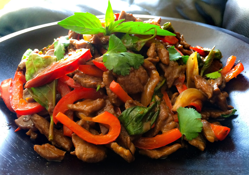 P2. Bœuf à la sauce thaï