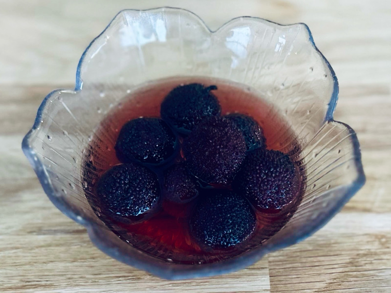 Arbouses au sirop / 8 pièces
