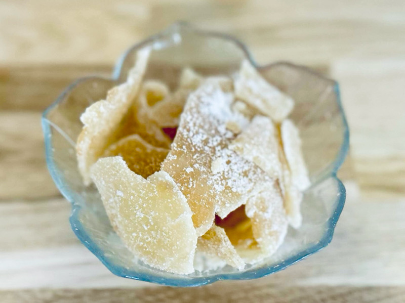 Confits de gingembre