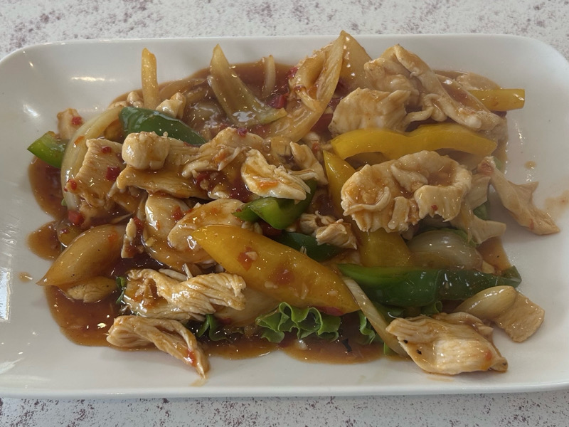 Poulet sauce piquante
