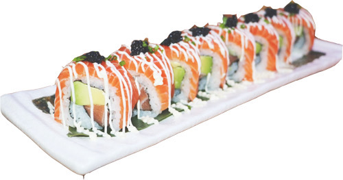T43. California bündelt Lachs-Avocado