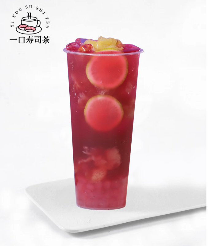 Grape green tea