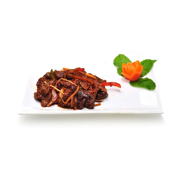 32.Boeuf sauté sauce piquant