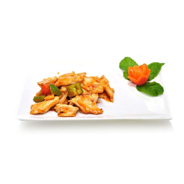 17. Poulet sauté au saté