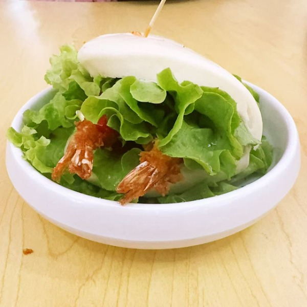 B14 GuaBao tempura crevette