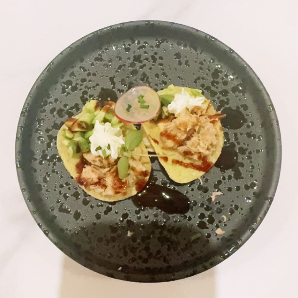 T2. Tacos thon cuit avocat cheese