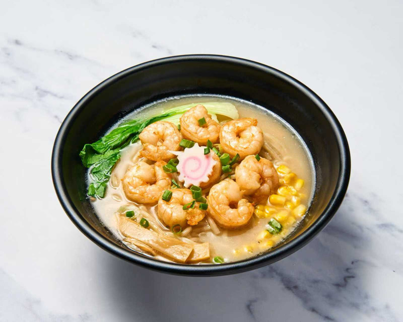 Shrimp noodle soup