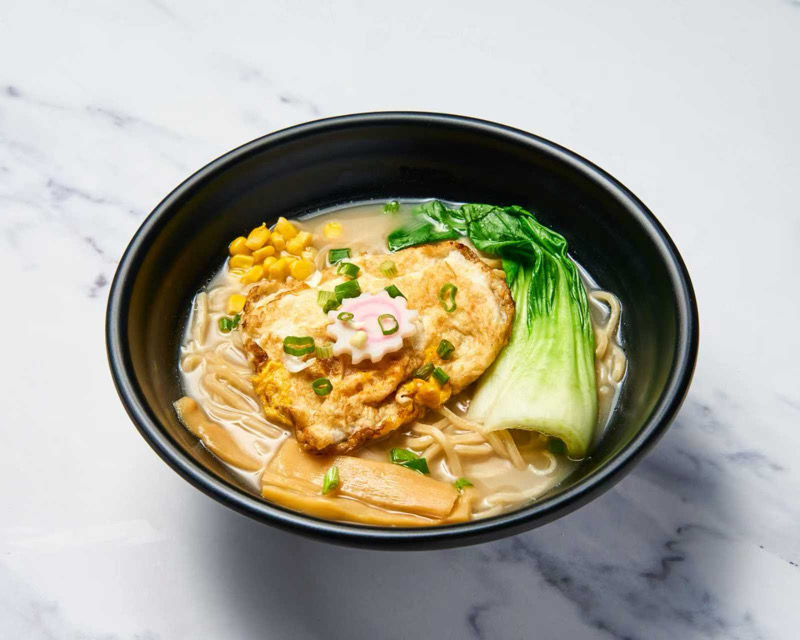 Vegetables noodle soup