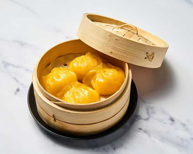 Pumpkin Shrimp Dumplings (4pcs)