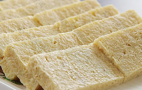 31.冻豆腐 Tofu congelé