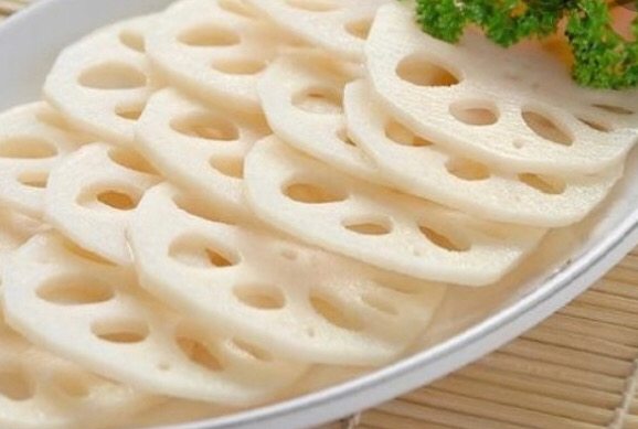 22.鲜莲藕片 Racines de lotus