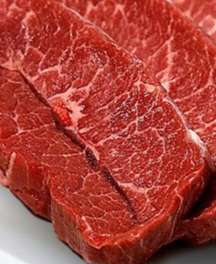 12.特级鲜牛肉Faux-filet de boeuf 1er choix (190g)