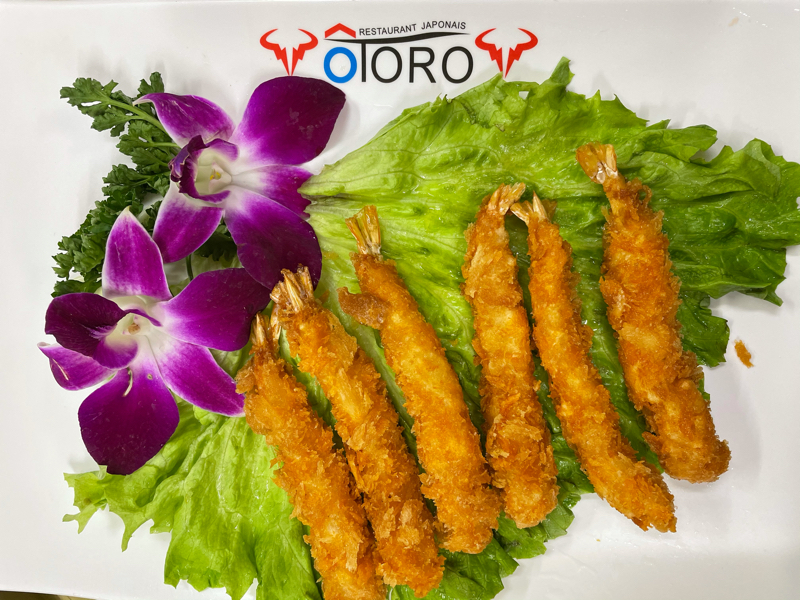 E6. Tempura de crevettes