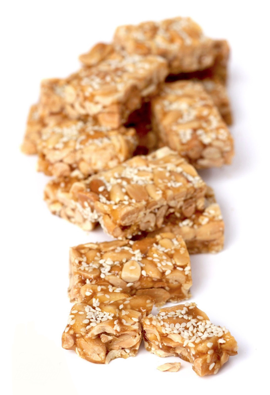 nougat tablette caramélisé