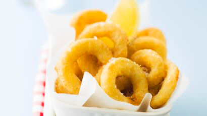 beignets de calamars en nœud( 5 pieces)
