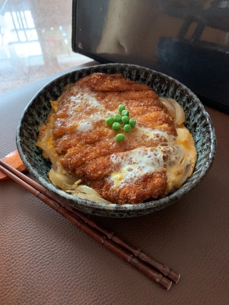 Bol de riz au Tonkatsu