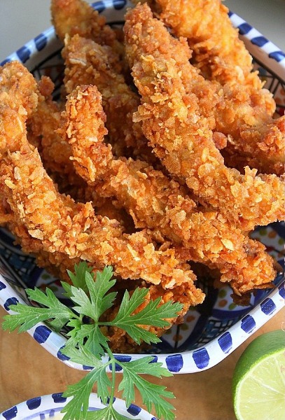 Poulet pané