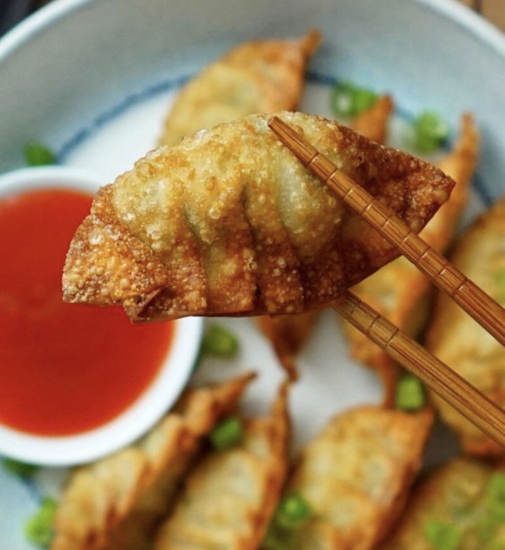 Raviolis VÉGÉTARIEN pané 8 pièces