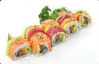 109 Rainbow roll