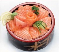 R1. Chirashi saumon sur riz vinaigré