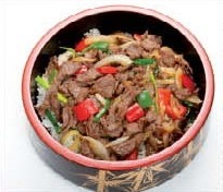 RB. Chirashi boeuf sur riz
