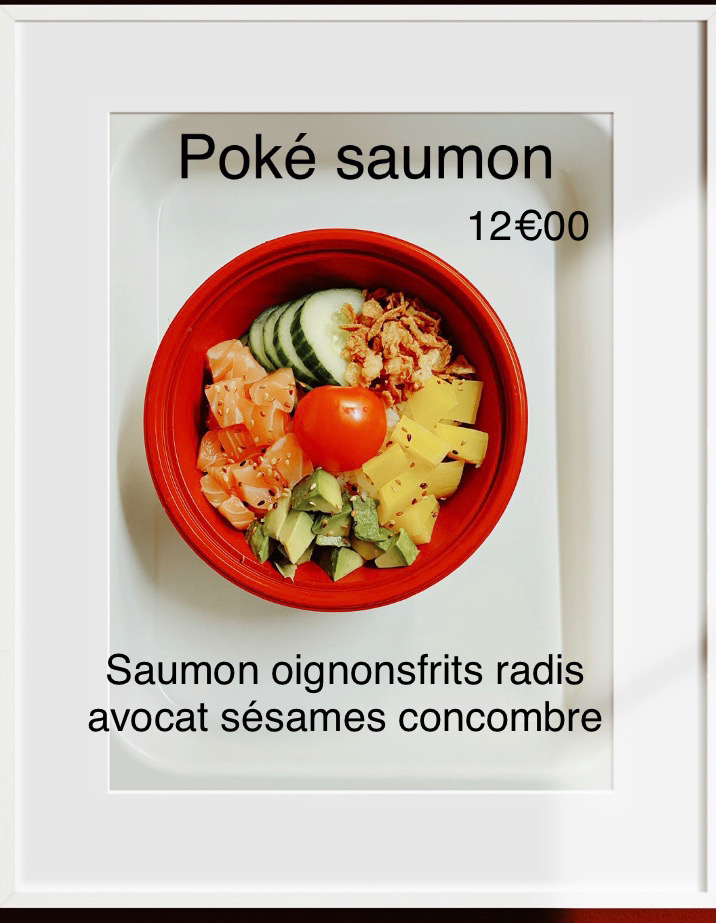 poké saumon