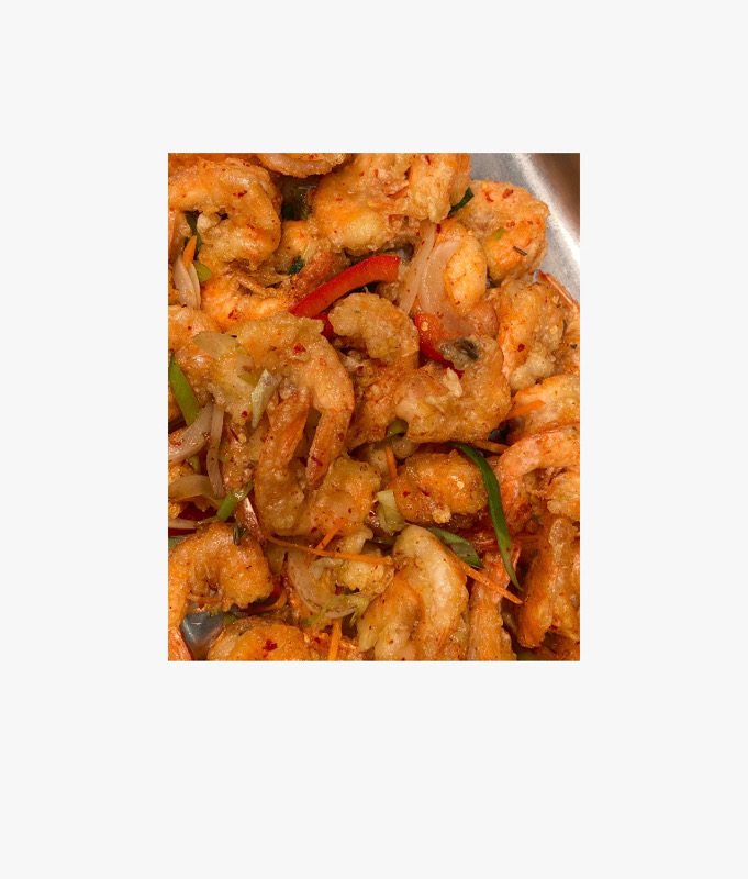 crevettes satés