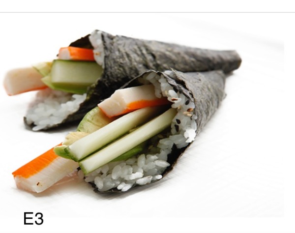 E3 temaki surimi avocat