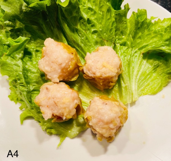 A4 4pcs bouchées crevettes