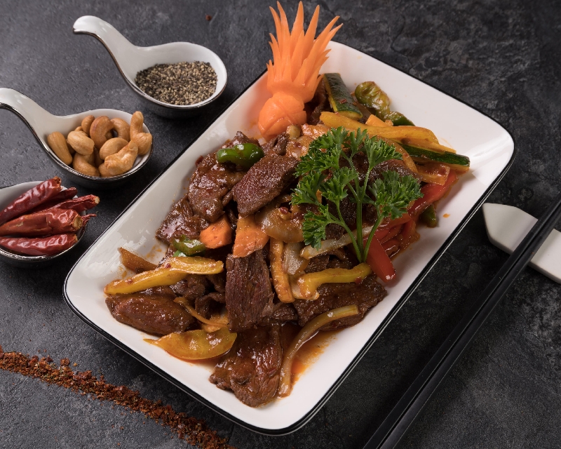38. Bœuf Sichuan (sans riz )