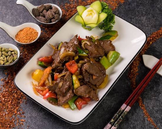 40. Bœuf sauté à la sauce Kung Fu (sans riz)