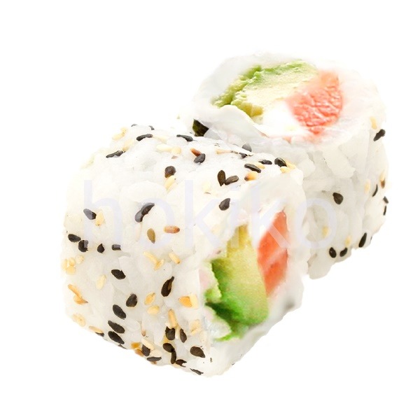 California saumon avocat cheese