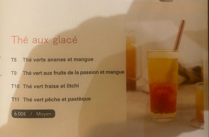 T9. Thé vert aux fruits de la passion et mangue moyen
