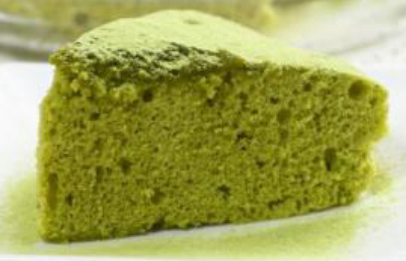 Gâteau au thé vert ( fait maison )
