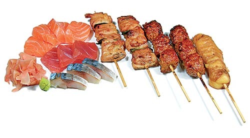 E1 SASHIMI YAKITORI