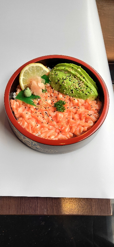Menu H6 Chirashi Tartare Saumon