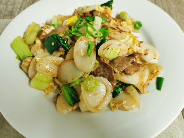 FB. Feuilles de riz sautées au bœuf