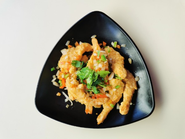 S28 Crevettes au sel et poivre