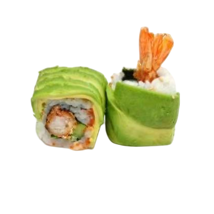 D1. Tempura Dragon Roll Avocat 4p