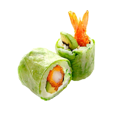 R7. Spring Roll Tempura & Avocat 4p