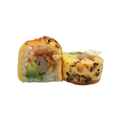 D2. Tempura Rainbow Roll 4p